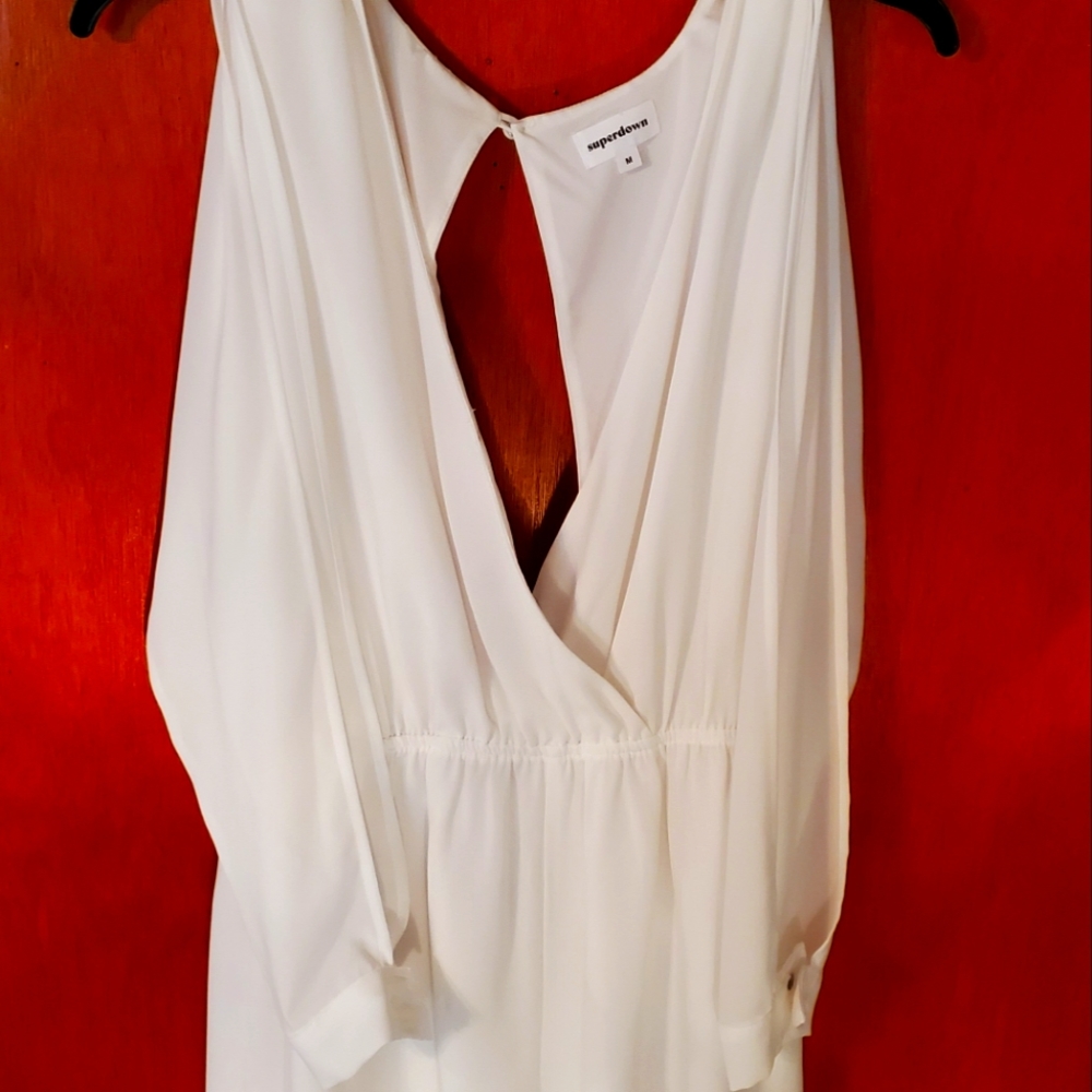 White Romper (shorts)